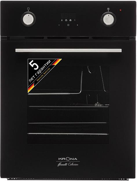 Духовой шкаф Электрический Krona SONATA 45 черный фото 1