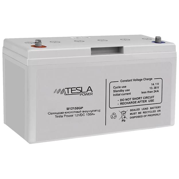Свинцово-кислотный аккумулятор Tesla Power 12VDC 150Ач фото 1