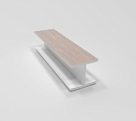 Угловое соединение 180 (29 ясень анкор нордик) Н-100 фото 1