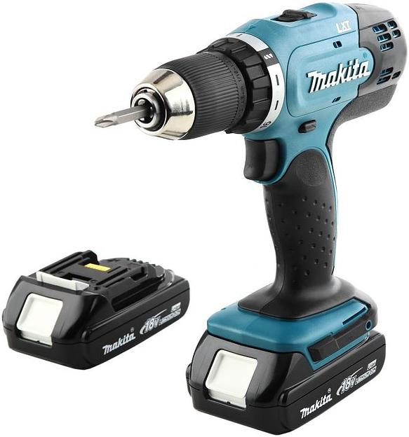 Дрель-шуруповерт Makita DDF453SYE аккум. патрон:быстрозажимной (кейс в комплекте) фото 1