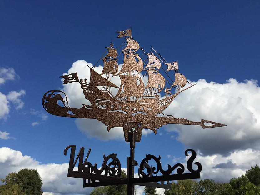 Флюгер «Пиратский корабль» ОПТ фото 3