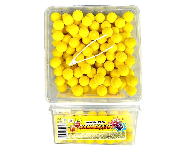 Жевательная резинка «Камикадзе» со вкусом лимона ОПТ фото 1
