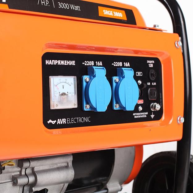 Генератор Patriot Max Power SRGE 3800 3кВт фото 4