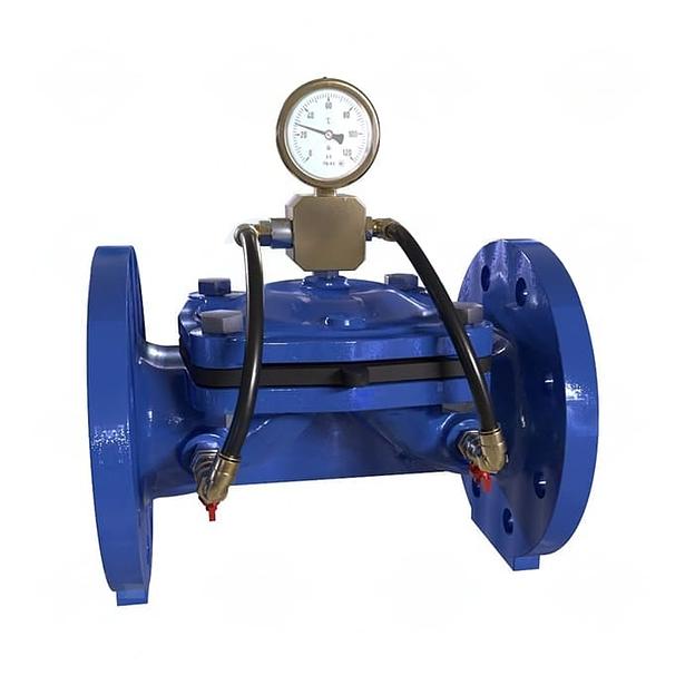 Регулятор давления воды «после себя» РКМ-01-С-Ду80. фото 1