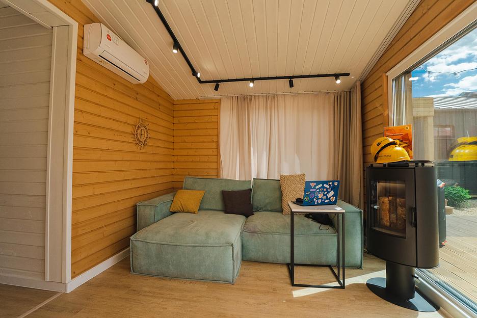 Модульный дом-баня 80 под ключ фото 9