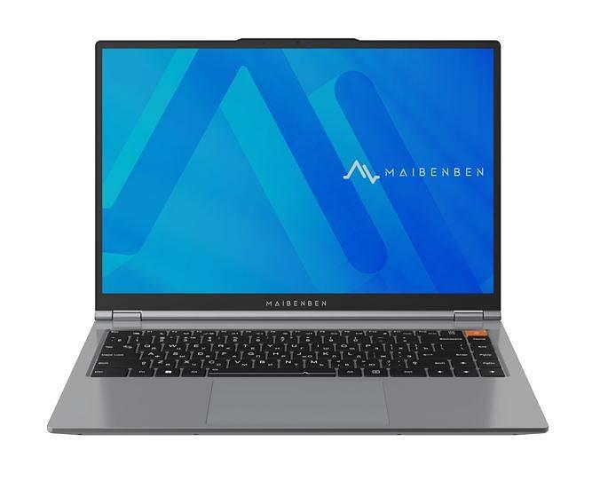 Ноутбук Maibenben P15B-R576UM 15.3" WUXGA IPS, AMD R5-7640HS, 16Gb, 512Gb SSD, Linux, серый фото 1