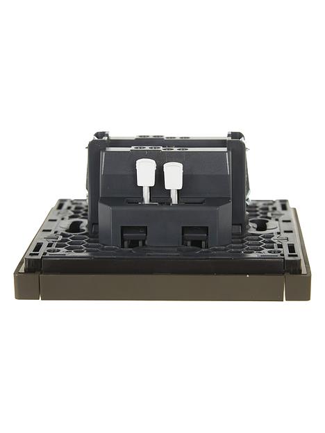 FORTE&PIANO Выключатель 1-клавишный 10А FP301 серый IEK фото 5