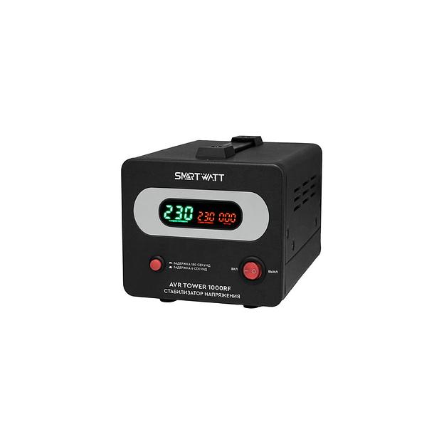 Стабилизатор напряжения SMARTWATT AVR Tower 1000RF черный [4512020370002] фото 1