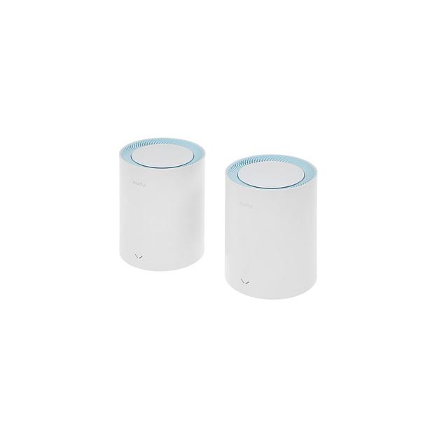 Бесшовный Mesh роутер CUDY M1200, Wi-Fi 5, AC1200, 2.4/5ГГц, 1 LAN, белый, 2 шт. в комплекте [m1200(2-pack)] фото 1