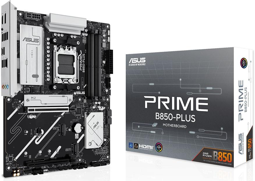 Материнская плата Asus PRIME B850-PLUS SocketAM5 AMD B850 4xDDR5 ATX AC`97 8ch(7.1) 2.5Gg RAID+HDMI+DP фото 10