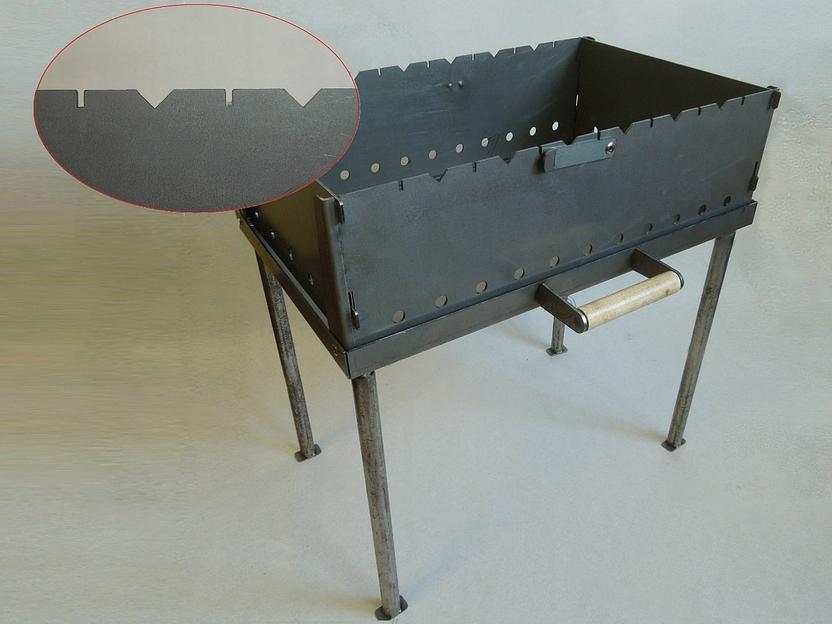 Мангал «Чемодан» опт фото 2