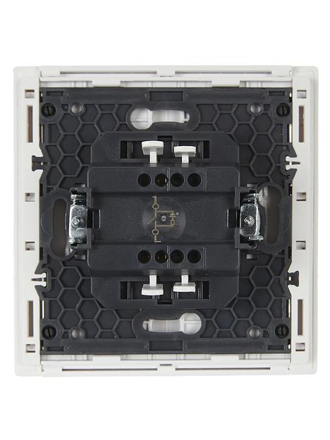 FORTE&PIANO Выключатель 1-клавишный с индикацией 10А FP202 белый IEK фото 3