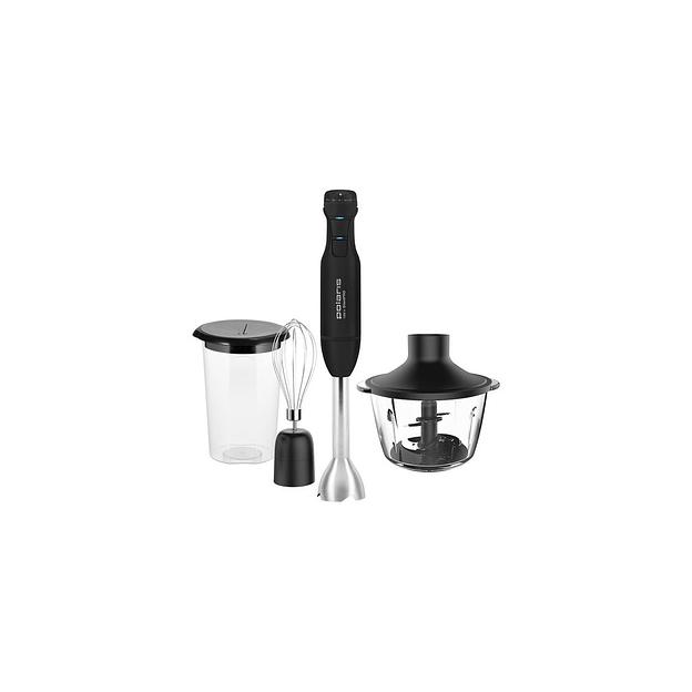 Блендер Polaris PHB 1510GL Silent, погружной, черный фото 1