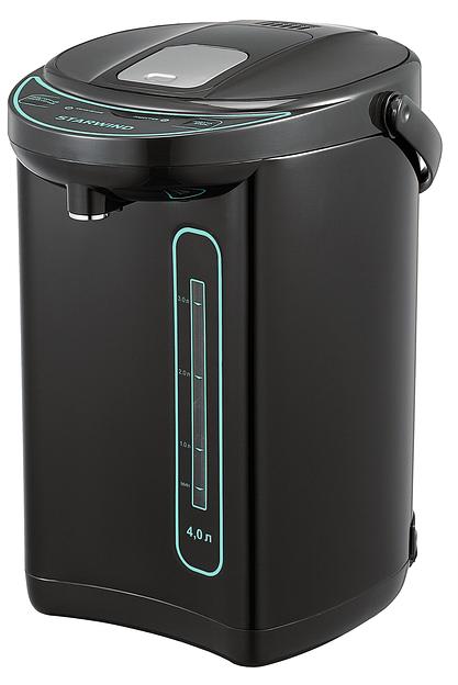 Термопот Starwind STP4181 4л. 750Вт тёмно-серый/бирюзовый фото 1