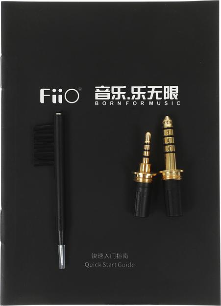 Наушники вкладыши Fiio FH5S 1.2м черный/медный проводные в ушной раковине (80001473) фото 7