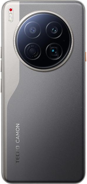Смартфон Tecno Camon 40 Premier 5G 256Gb 12Gb черный моноблок 3G 4G 6.67" Android 14 50Mpix 802.11 a/b/g/n/ac NFC GPS GSM900/1800 GSM1900 Protect фото 3