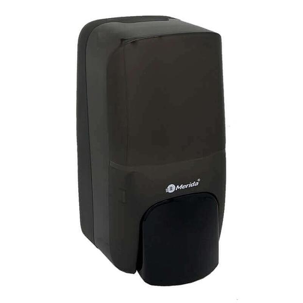 Дозатор жидкого мыла«MERIDA HARMONY BLACK MAXI» ABS-пластик фото 1