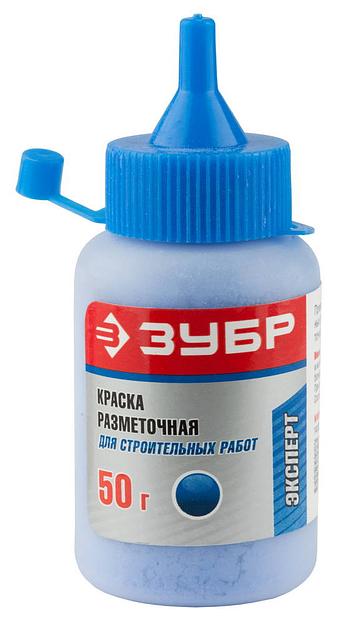 ЗУБР 50 г, синяя, разметочная краска (4-06405-1) фото 1