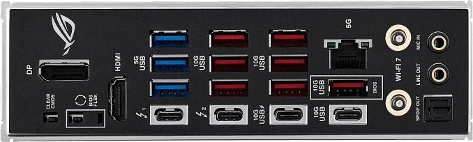 Материнская плата Asus ROG STRIX Z890-E GAMING WIFI Soc-1851 Intel Z890 4xDDR5 ATX AC`97 8ch(7.1) 5Gigabit RAID+HDMI+DP фото 4