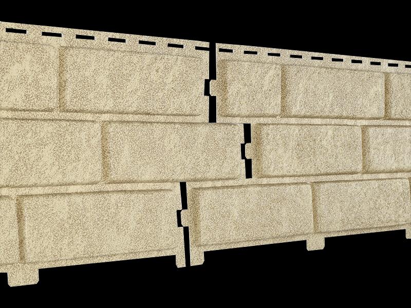 Фасадная панель Ю-Пласт Стоун Хаус Кирпич фото 5