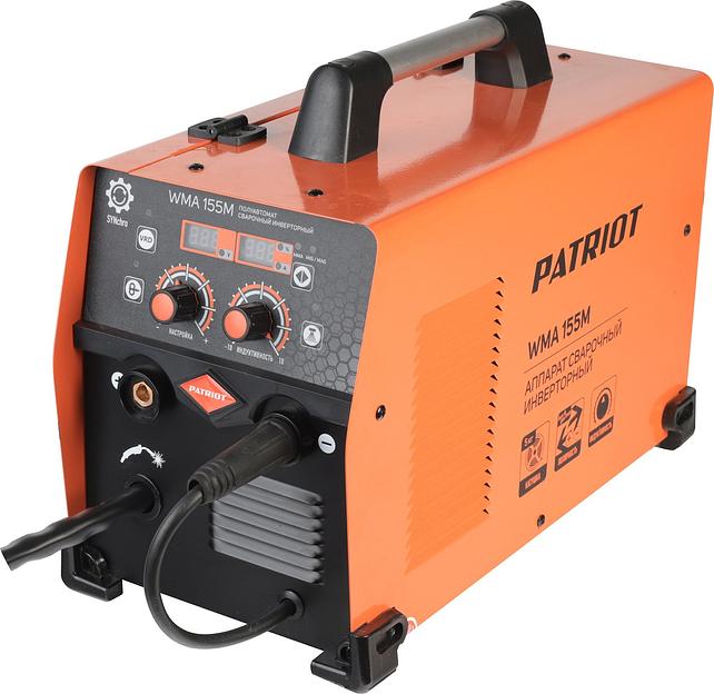 Сварочный полуавтомат Patriot WMA 155 M инвертор MIG-MAG/ММА 6.2кВт фото 2
