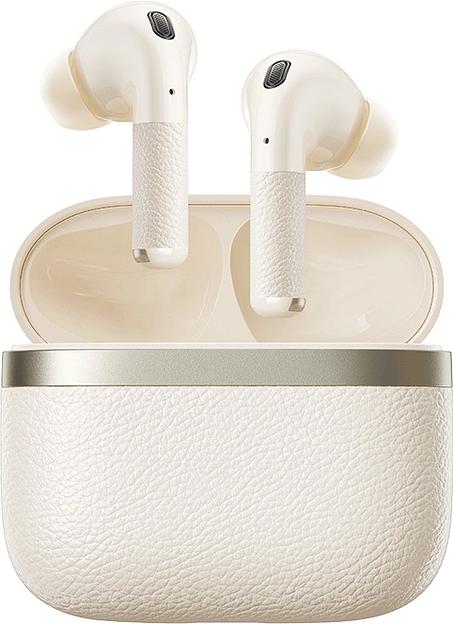 Гарнитура вкладыши Edifier W260NC слоновая кость беспроводные bluetooth в ушной раковине фото 3