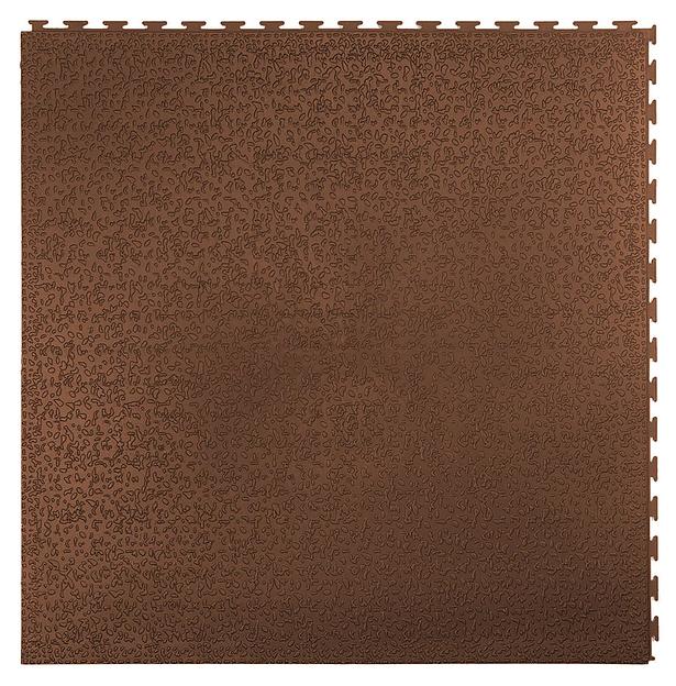 Sold Lock универсальное покрытие из ПВX со скрытым замком, толщина 6 мм, Цвет Коричневый RAL 8025, Толщина модуля 6 мм. фото 1