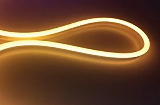 Неоновая лента розовая 6х12, 12V ОПТ фото 3