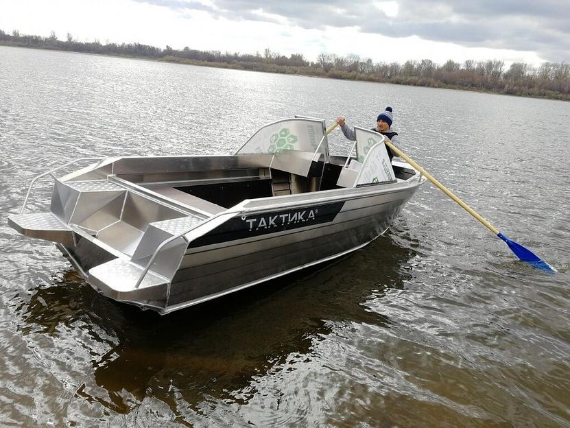Алюминиевый катер Тактика 460 DC Lite, 480*180*82 см фото 8