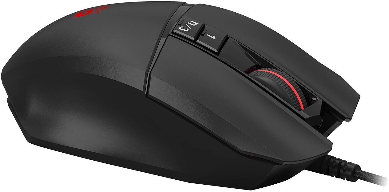 Мышь A4Tech Bloody W65 Max Mini черный оптическая (12000dpi) USB (9but) фото 2