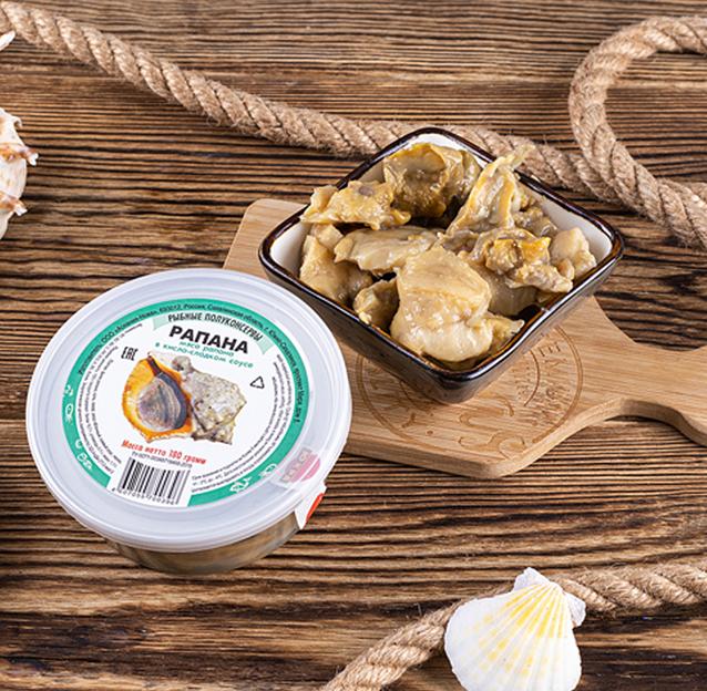 Консервы «Рапана филе» в кисло-сладком соусе ОПТ фото 3