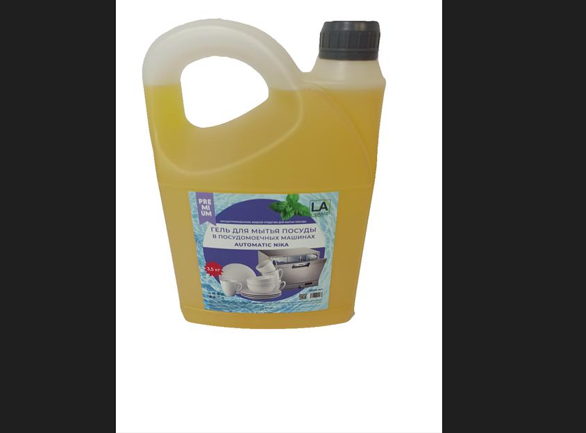 Гель для мытья посуды в посудомоечных машинах «Automatic nika» 5 л. ОПТ фото 1