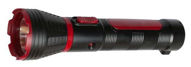 Фонарь карманный Космос черный/красный 1Вт лам.:светодиод.x1 (KOCACC103LED) фото 1