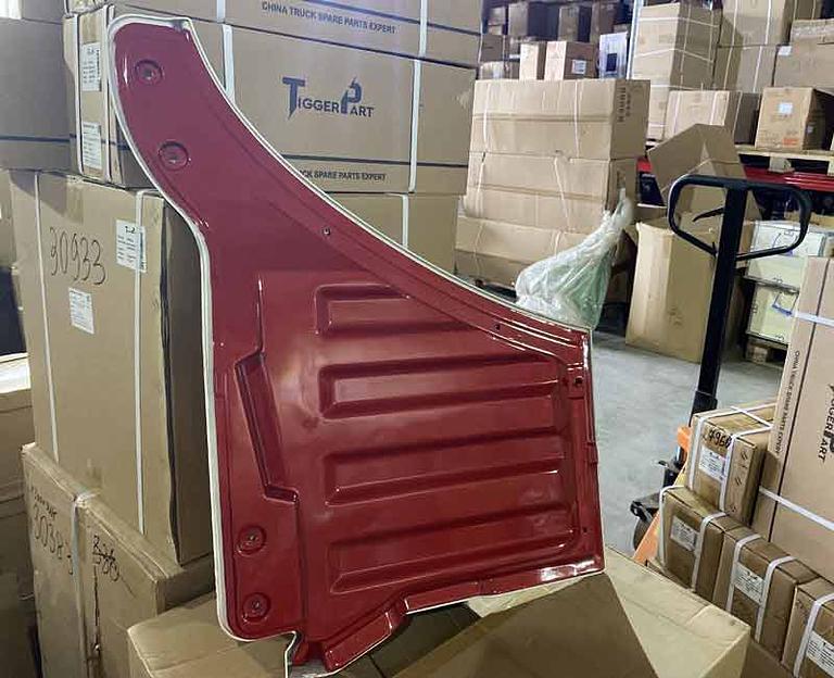 Накладка двери нижняя левая красная Х3000 DZ14251330151 фото 2