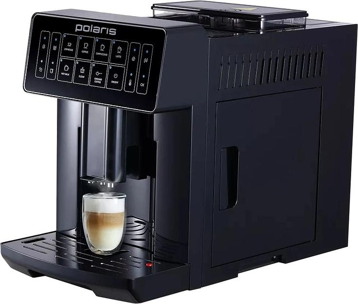 Кофемашина Polaris PACM 2052AC черный фото 2