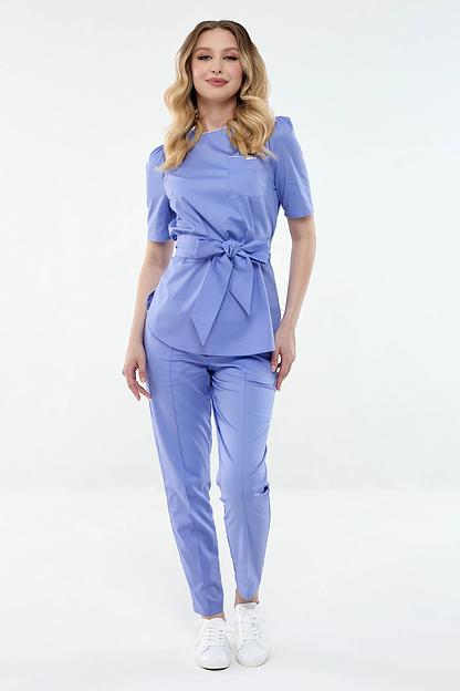 Блуза медицинская женская VF3-80-04-1, 3F+0F, опт фото 5