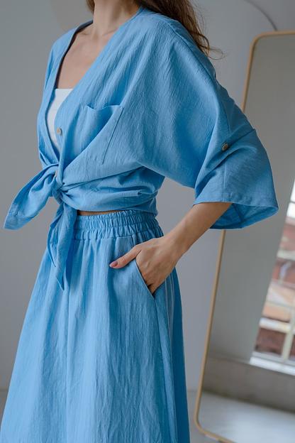 Юбка на резинке ОПТ фото 3