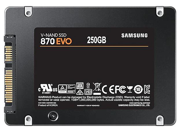 Накопитель SSD Samsung SATA III 500Gb MZ-77E500BW 870 EVO 2.5" фото 4