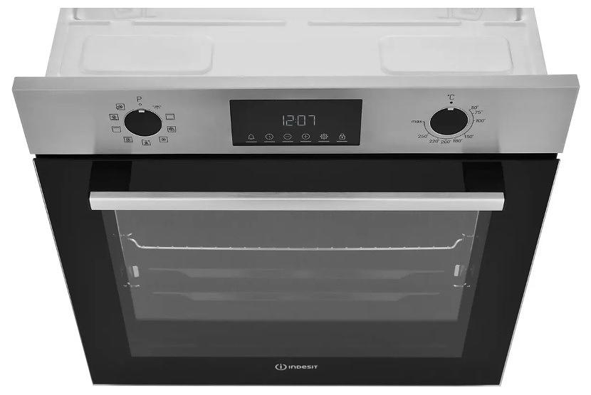 Духовой шкаф Электрический Indesit IFE 3841 J IX нержавеющая сталь фото 2