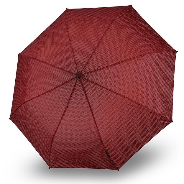 Зонт Knirps автомат T.201 Medium Duomatic FOCUS RED ECOREPEL 95 3201 8554 фото 1