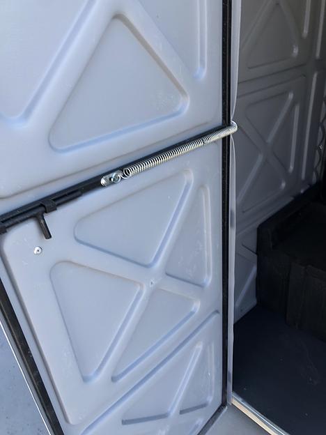 Туалетная пластиковая кабина «Эконом» без бака фото 6