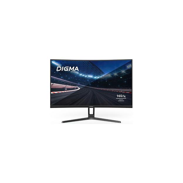 27" Монитор Digma Overdrive 27A510F, 1920x1080, VA, 165Гц, 2хHDMI, 1хDP, изогнутый, черный [dm27vg01] фото 1