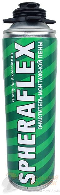 Очиститель монтажной пены "SPHERAFLEX" 500мл. 320 гр. /12 фото 1