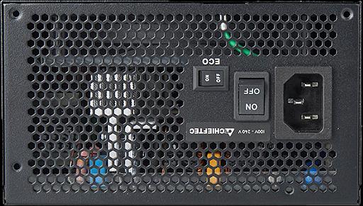 Chieftec Atmos CPX-850FC (ATX 3.0, 850W, 80 PLUS GOLD, Active PFC, 135mm fan, Full Cable Management, Gen5 PCIe) Retail фото 3