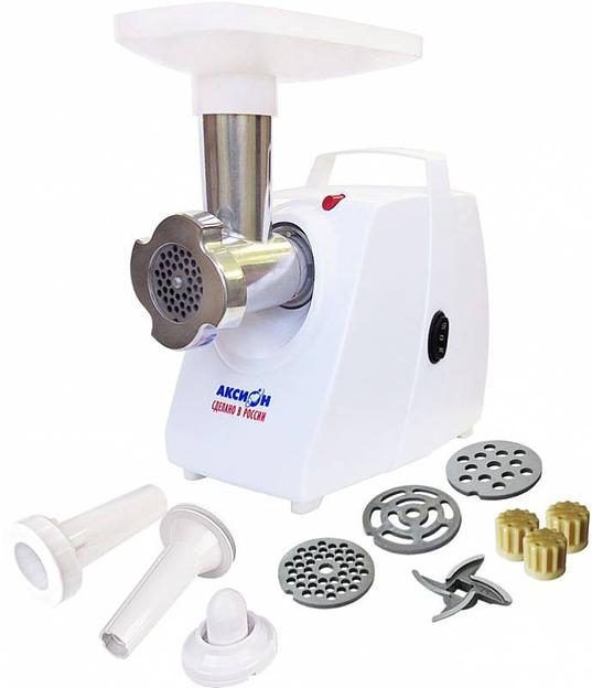 Мясорубка Аксион М33.01 1500Вт белый фото 1