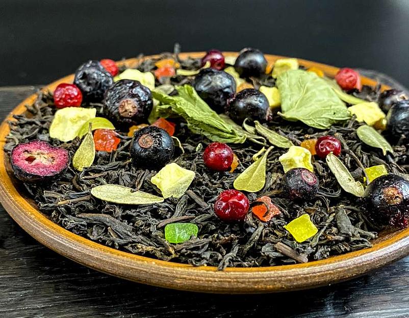 Авторский чай «Альпийский со смородиной» ОПТ фото 2