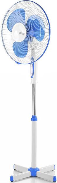 Вентилятор напольный Centek CT-5015 40Вт скоростей:3 синий фото 4