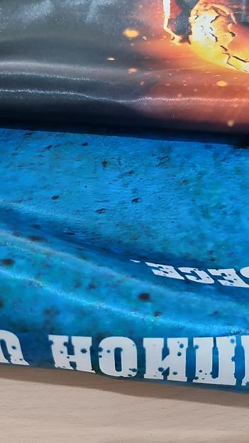 Печать на ткани атлас/габардин/флажная сетка ОПТ фото 2