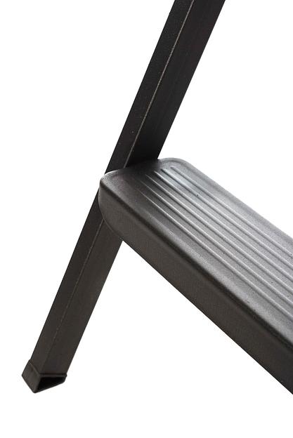 Лестница-стремянка стальная, 5 ступеней, вес 6, 25кг фото 3