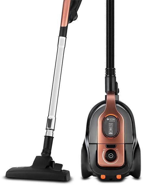 Пылесос Vitek VT-8117 2200Вт черный фото 6